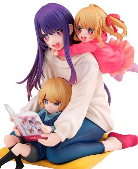 Ai, Aqua & Ruby Mother and Children (Oshi no Ko) PVC-Statue 1/8 10cm Kadokawa 