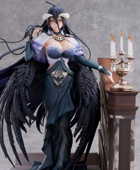 Albedo Jet Black Dress Version (Overlord) PVC-Statue 1/7 28cm eStream 