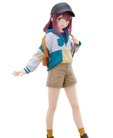 Ayano Toki (Laid-Back Camp) Tenitol PVC-Statue 23cm FuRyu 