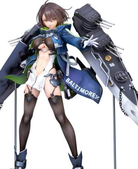 Baltimore Heavy Equipped Version (Azur Lane) PVC-Statue 1/7 26cm Alter 