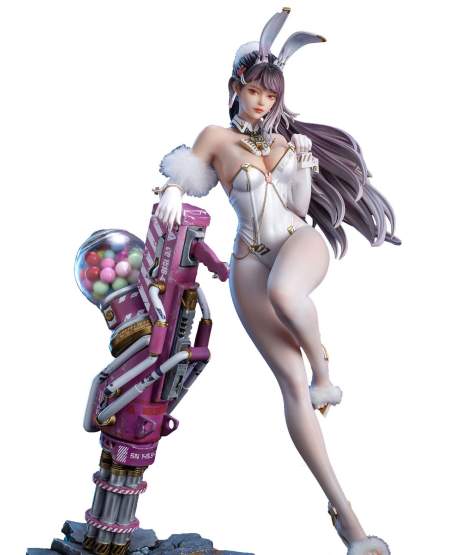 Bright Rabbit Illustration by Loull Aroll x New Era (Original Character) PVC-Statue 1/6 37cm PIJI 