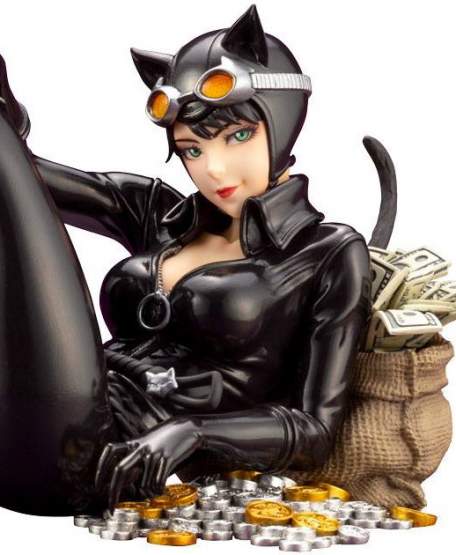 Catwoman Returns Bishoujo (DC Comics) PVC-Statue 1/7 9cm Kotobukiya 