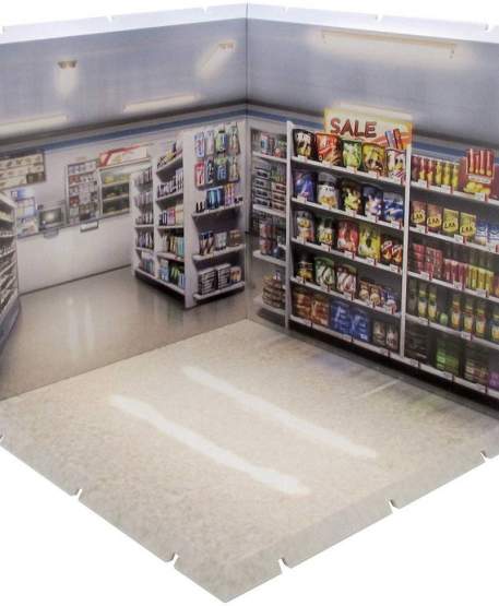 Convenience Store Dioramansion 150 Zubehör-Set für Nendoroid und Figma Actionfiguren von PLM 