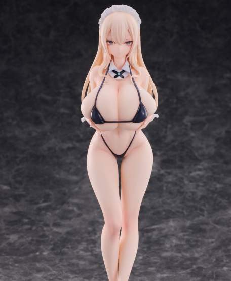 Dosukebe Bikini wo Kitekureru Juujun na Maid-san Illustration by Himuka Yuzuki (Original Character) PVC-Statue 1/6 27cm CatNoodle 