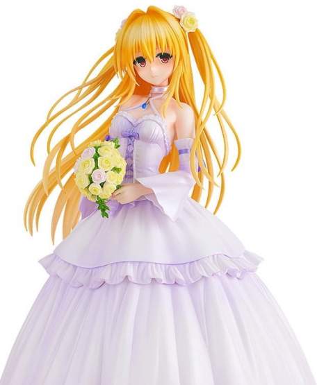 Golden Darkness Wedding Dress Version (To Love-Ru Darkness) PVC-Statue 1/7 23cm Kadokawa 