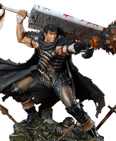 Gut Black Swordsman Version (Berserk) PVC-Statue 26cm Medicos Entertainment 