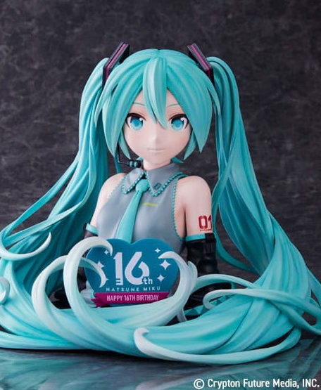 Hatsune Miku 16th Anniversary (Hatsune Miku) PVC-Büste 25cm FuRyu 