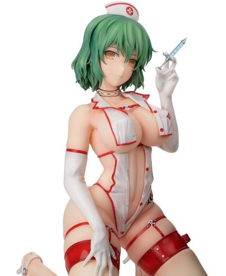 Hikage Sexy Nurse Version re-run (Shinobi Master Senran Kagura: New Link) PVC-Statue 1/4 26cm Hobby Stock 