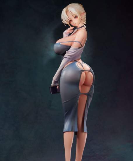 Hitozuma Elf Illustration by Sue Another Color (Original Character) PVC-Statue 1/7 26cm Hobby Sakura 