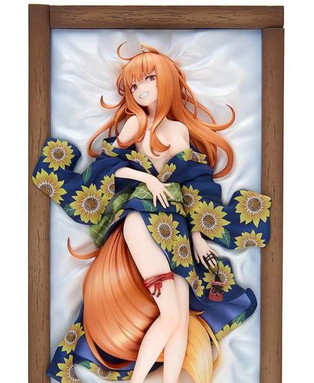 Holo: Yukata Beauty Version (Spice and Wolf: Merchant Meets the Wise Wolf) PVC-Statue 1/7 14cm Kadokawa 