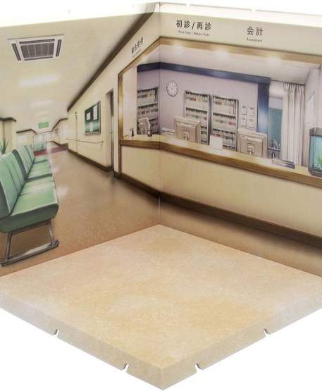 Hospital Dioramansion 150 Zubehör-Set für Nendoroid und Figma Actionfiguren von PLM 
