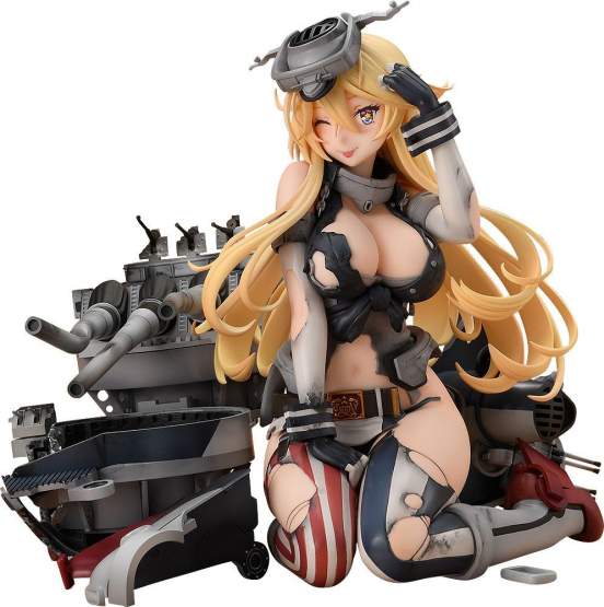 Iowa Half-Damaged Heavy Armament Version (Kantai Collection) PVC-Statue 1/8 14cm Max Factory 