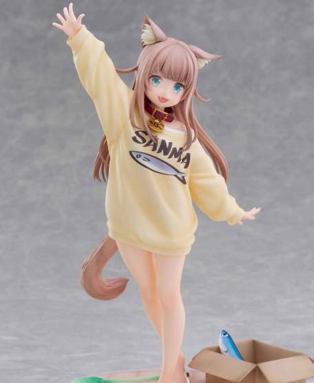Kinako Play With Version AmiAmi Limited Edition (My Cat Is a Kawaii Girl) PVC-Statue 1/6 21cm Golden Head 