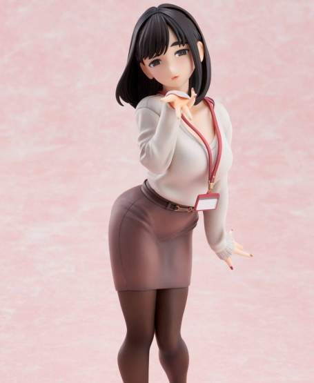 Kouhai-chan Limited Throw Kiss Version (Senpai Is Mine / Ganbare Douki-chan) PVC-Statue 22cm Union Creative 