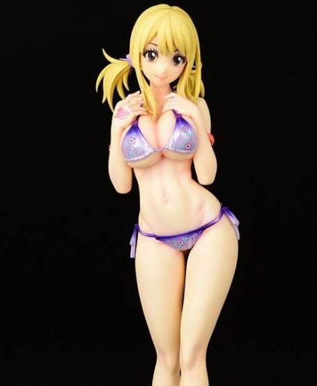 Lucy Heartfilia Swimsuit Pure in Heart Twin Tail Version (Fairy Tail) PVC-Statue 1/6 27cm Orca Toys 