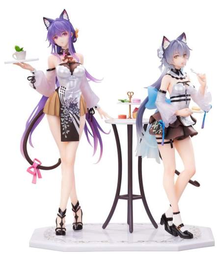 Luo Tianyi & Mo Qingxian Tea Time Melody Version (VSinger) 2er-Pack Plastik-Statuen 1/7 23+26cm AniMester 