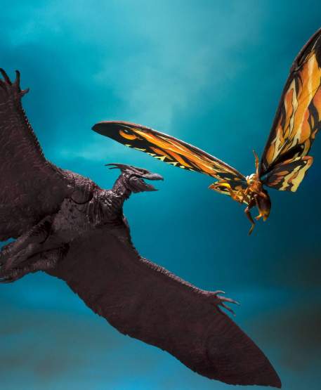 Mothra & Rodan (Godzilla: King of Monsters 2019) S.H. MonsterArts-Actionfiguren Doppelpack 26 & 35cm Bandai Tamashii Nations 