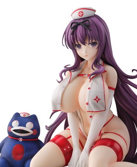 Murasaki: Sexy Nurse Version (Shinobi Master Senran Kagura: New Link) PVC-Statue 1/4 23cm Hobby Stock 