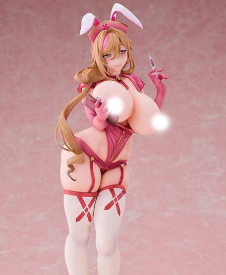 Nadeshiko Hush-hush Clinic Version (Vanistine Fantasy) PVC-Statue 1/6 28cm Pink Cat 