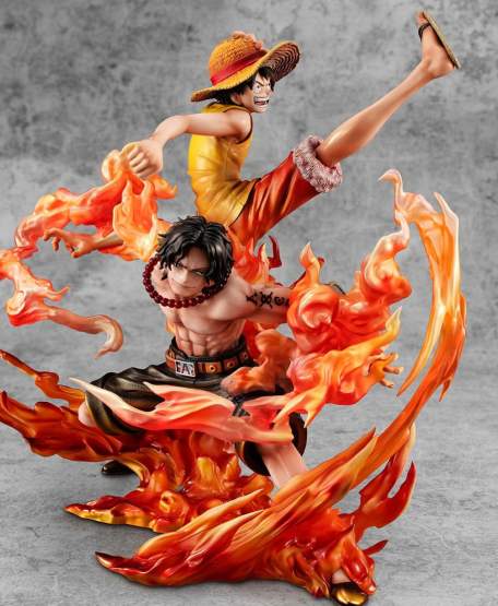 NEO-Maximum Luffy & Ace Bond between brothers 20th Limited Version (One Piece) P.O.P. PVC-Statue 25cm Megahouse 
