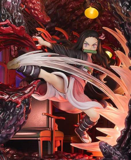 Nezuko Kamado: Mugen Train (Demon Slayer: Kimetsu no Yaiba) PVC-Statue 36cm Good Smile Company 