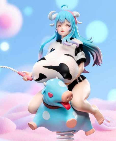 Niu Niang Illustration by renowned designer collective Wushan (Original Character) PVC-Statue 1/6 21cm BedRoom Honey 