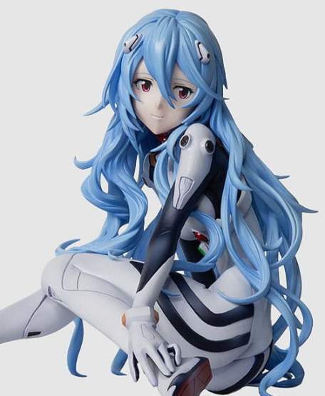 Rei Ayanami Long Hair Version (Rebuild of Evangelion) PVC-Statue 1/7 11cm SEGA 