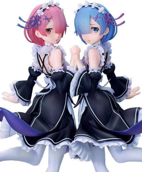Rem & Ram Twins Version (Re:ZERO Starting Life in Another World) PVC-Statue 1/7 24cm Souyokusha 