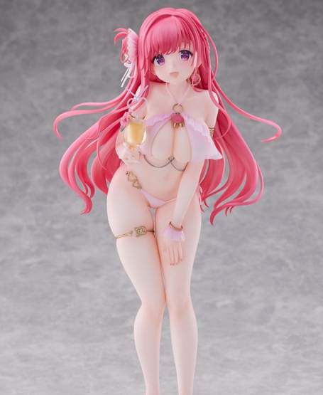 Riko chan illustration by Ao Kimishima (Original Character) PVC-Statue 1/6 26cm PinkMango 