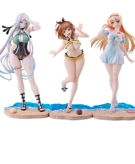 Ryza, Klaudia, Lila: Swimsuit Version (Atelier Ryza: Ever Darkness & the Secret Hideout) 3er-Set PVC-Statue 1/7 24cm Solarain 
