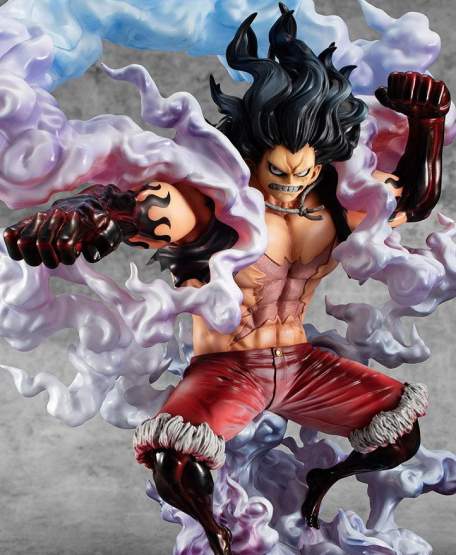 SA-Maximum Monkey D. Ruffy Gear 4 Snake Man (One Piece) P.O.P. PVC-Statue 1/8 26cm Megahouse 