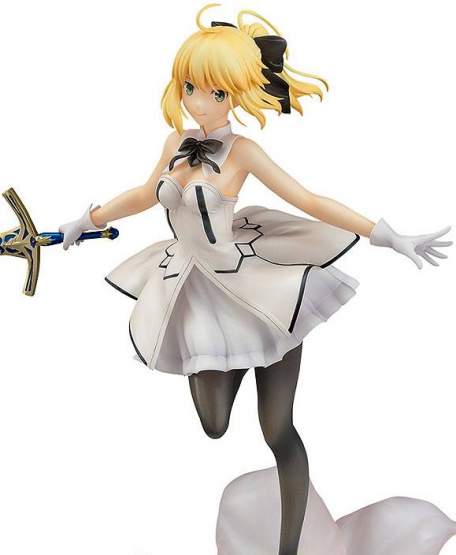 Saber/Altria Pendragon Lily (Fate/Grand Order) PVC-Statue 1/7 28cm Aqua Marine 