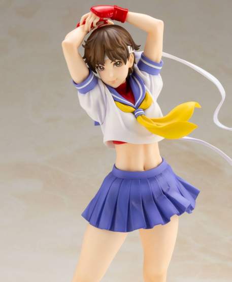 Sakura Round 2 Bishoujo (Street Fighter) PVC-Statue 1/7 22cm Kotobukiya 