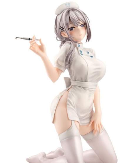 Saotome Shino Nurse Version Illustration by Minori Chigusa (Original Character) PVC-Statue 1/7 17cm Kotobukiya 