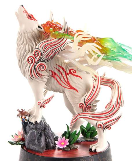 Shiranui Celestial Howl (Okami) PVC-Statue 23cm First4Figures 