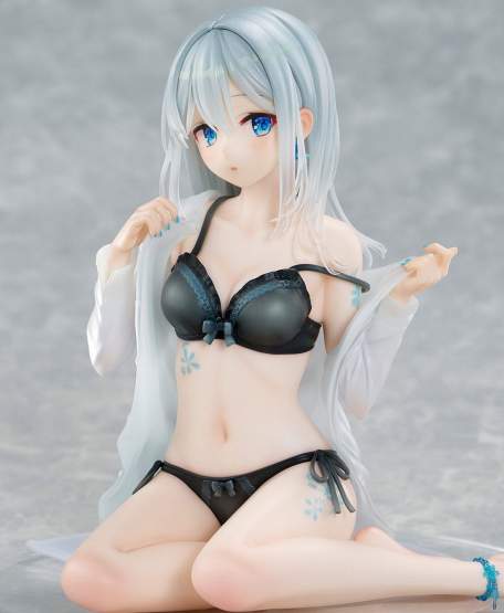 Silver-Haired Girl Sky Blue Morning Special Outfit Version by Fuumi Illustration (Original Character) PVC-Statue 1/7 16cm Union Creative 