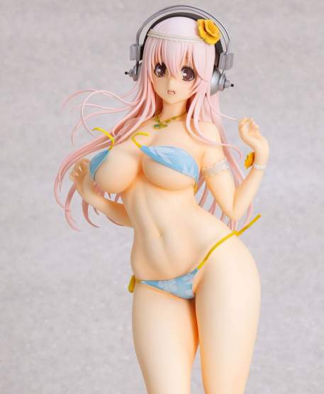 Super Sonico Summer Vacation Version (Super Sonico) PVC-Statue 1/4.5 35cm Orchid Seed 