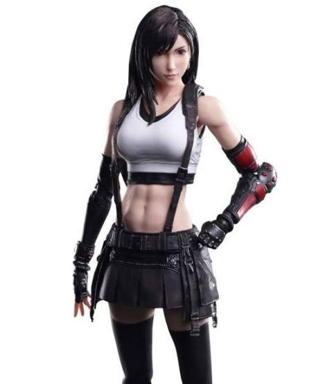 Tifa Lockhart (Final Fantasy 7 Remake) Play Arts Kai Actionfigur 25cm Square Enix -NEUAUFLAGE- 