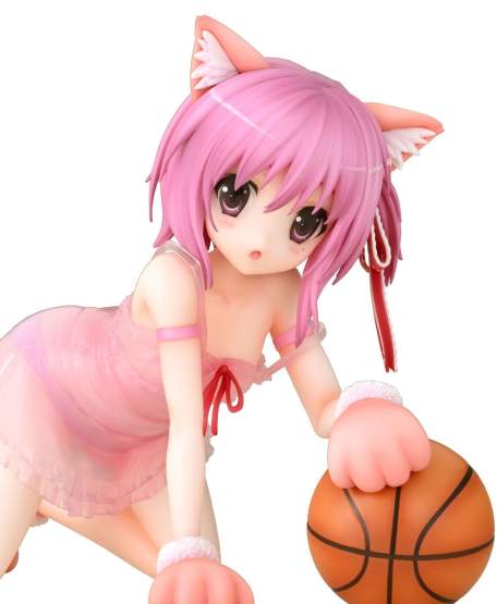 Tomoka Minato Kemomimi Lingerie Version (Ro-Kyu-Bu: Fast Break!) PVC-Statue 1/7 18cm Kaitendoh 