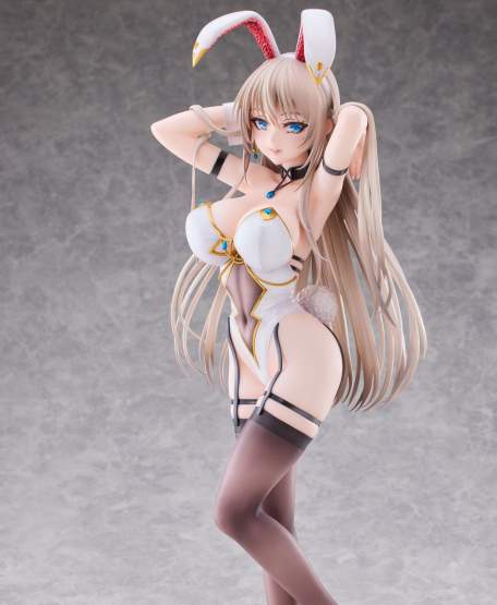 White Bunny Onee-san Deluxe Version Illustrated by sakiyamama (Original Character) PVC-Statue 1/4 43cm PartyLook 