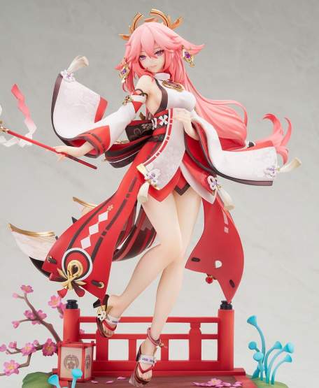 Yae Miko Astute Amusement Version (Genshin Impact) PVC-Statue 1/7 28cm Apex Innovation 