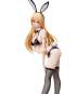 Erina Nakiri Bikini Bunny Version (Food Wars Shokugeki no Soma) PVC-Statue 1/4 47cm FREEing 