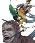 Levi vs Beast Titan Version (Attack on Titan) PVC-Statue 1/7 28cm Proof 