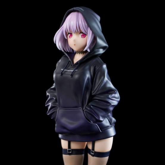Akane Shinjo (Gridman Universe) Zozo Black Collection PVC-Statue 23cm Union Creative 