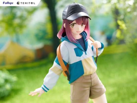 Ayano Toki (Laid-Back Camp) Tenitol PVC-Statue 23cm FuRyu 