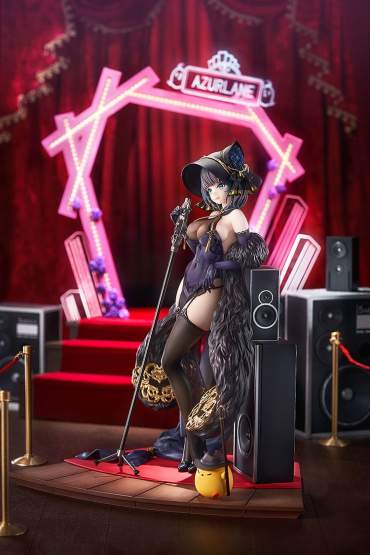 Cheshire: Cait Sith Crooner Version (Azur Lane) PVC-Statue 1/7 24cm Good Smile Company 