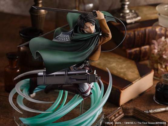 Humanity's Strongest Soldier (Attack on Titan) PVC-Statue 1/6 23cm Pony Canyon 