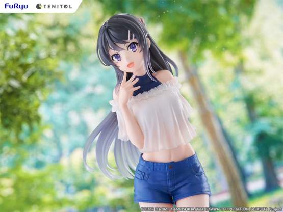 Mai Sakurajima (Rascal Does Not Dream of Bunny Girl Senpai) Tenitol PVC-Statue 29cm FuRyu 
