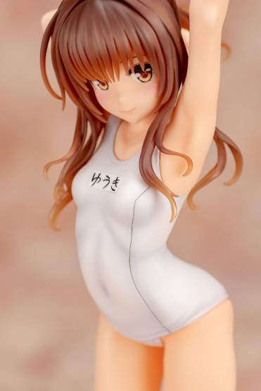 Mikan Yuuki White Swimsuit Version (To Love-Ru Darkness) PMMA (PVC-L)-Statue 1/8 19cm Fots Japan 