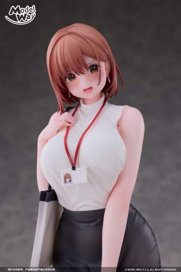 OL-chan Illustration by Udon. (Original Character) PVC-Statue 1/6 28cm Model Way 